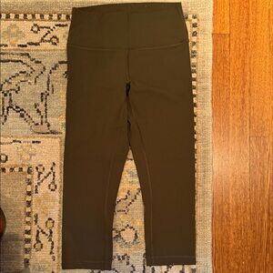 lululemon athletica Kids Dark Olive Leggings